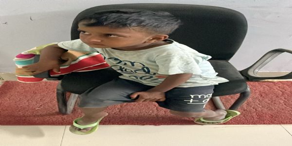 शिशु गृह में रह रहे मासूम राजवीर को परिजनों से मिलाने की पहल