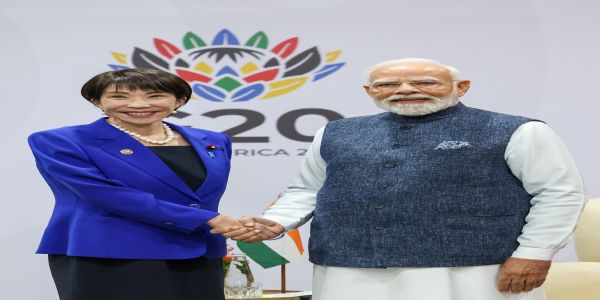 प्रधानमंत्री मोदी और जापान की जापानी प्रधानमंत्री