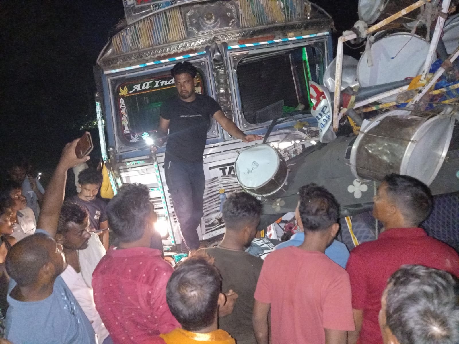 घटनास्थल पर मचा कोहराम