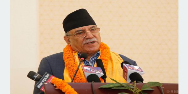 माओवादी सुप्रीमो पुष्कमल दहाल प्रचण्ड