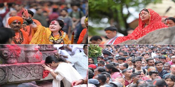 (अपडेट) कामाख्या में अंबुबासी महायोग मेले में लगभग आठ लाख श्रद्धालुओं का समागम
