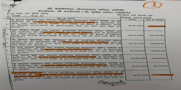 बीकेटीसी पर फिर उठे सवाल, वीआईपी मेहमानों पर की खर्च की गई दान की राशि