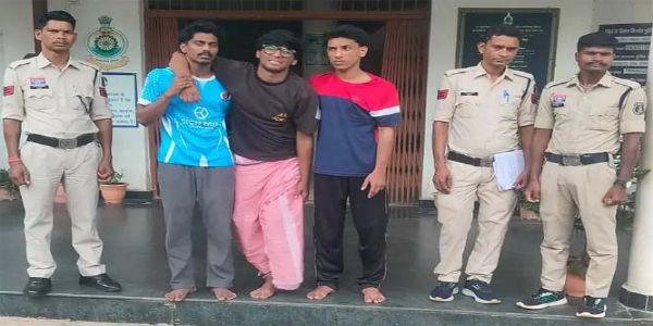 ऑनलाइन 61 लाख की ठगी करने वाले 3 आरोपित गिरफ्तार