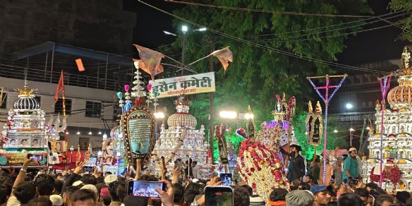 जबलपुर में मोहर्रम का समापन, शहरभर से निकले ताजिए और सवारियां, कर्बला में हुआ विसर्जन
