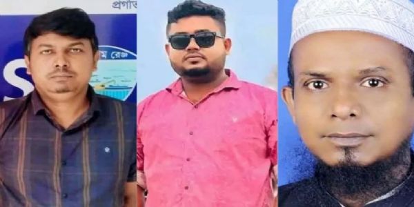 अपदस्थ प्रधानमंत्री शेख हसीना की पार्टी अवामी लीग के इन कार्यकर्ताओं की मौत पर सवाल उठ रहे हैं। फोटो - ढाका ट्रिब्यून
