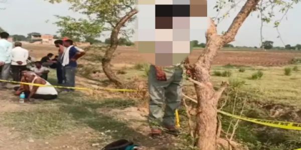 फैक्ट्री जाने निकले युवक का शव पेड़ से लटका मिला, जांच में जुटी पुलिस