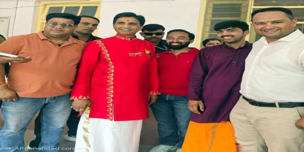 कैंची धाम पहुंचे प्रसिद्ध कवि कुमार विश्वास, पत्नी संग बाबा नीब करौरी के दर्शन कर मांगा आशीर्वाद