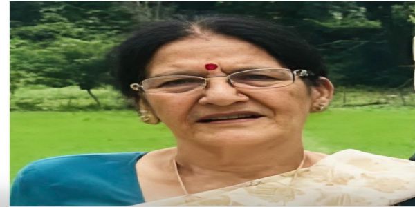 जसपाल राणा की माता श्यामा देवी का  चित्र।