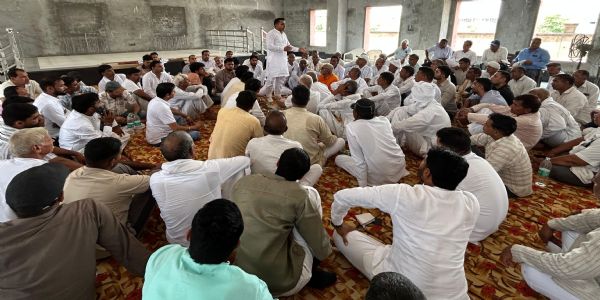 हांसी : शहीद राजा राव तुलाराम संघर्ष समिति ने ठुकराया विधायक का प्रस्ताव