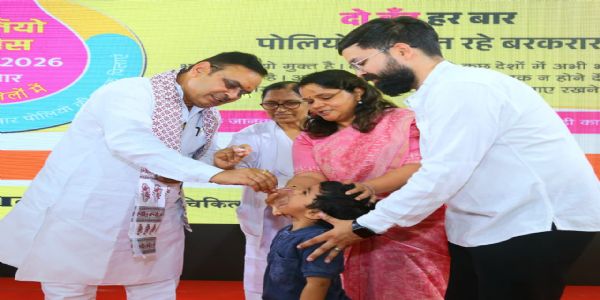 मुख्यमंत्री भजनलाल शर्मा ने प्रदेश में राष्ट्रीय पल्स पोलियो अभियान का किया शुभारंभ