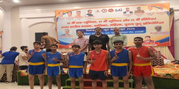 उत्तर प्रदेश के वुशु खिलाड़ी