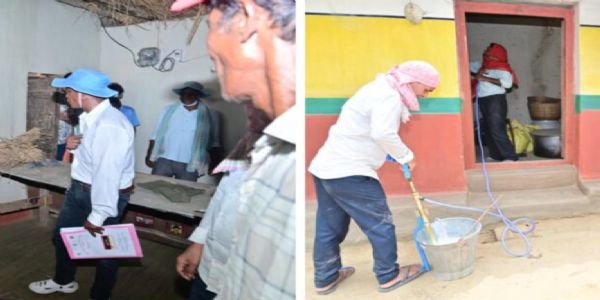 मलेरिया संकट के बीच विधायक ने प्रभावित गांवों का किया दौरा