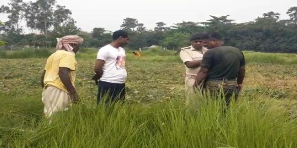 खेत से सिंचाई के लिए लगाए गए मोटर की चोरी
