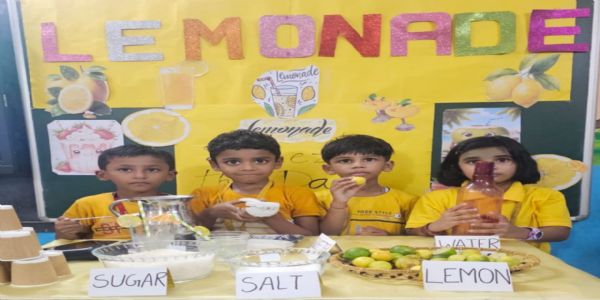 गुरु नानक स्कूल में मनाया गया बेवरेजेस डे