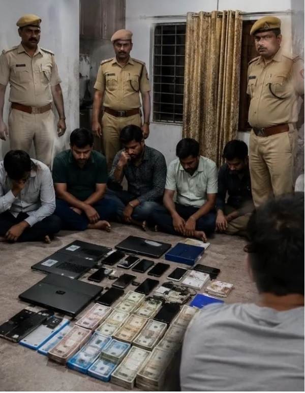 इंडिया-आयरलैंड मैच पर करोड़ों का क्रिकेट सट्टा पकड़ा
