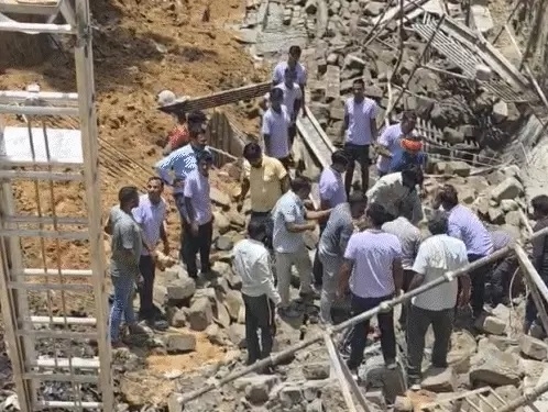 निर्माणाधीन रिसॉर्ट की दीवार ढही: तीन मजदूरों की मौत