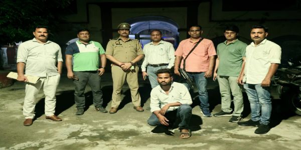 गैंगस्टर गिरफ्तार, 50 हजार का घोषित था इनाम