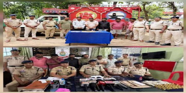 घर से सोना निकलवाने का झांसा देकर 5 लाख की ठगी, छह आरोपित गिरफ्तार