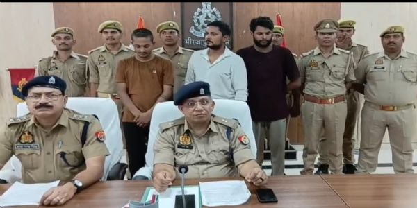 24 घंटे में स्वर्ण व्यवसायी लूटकांड का खुलासा, तीन बदमाश गिरफ्तार