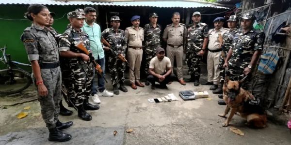 भारत-नेपाल सीमा पर 543 ग्राम ब्राउन शुगर के साथ पिता-पुत्र गिरफ्तार