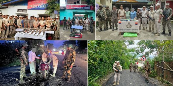 मणिपुर में तीन अलग-अलग अभियानों में ब्राउन शुगर जब्त, हथियारों का बड़ा जखीरा बरामद