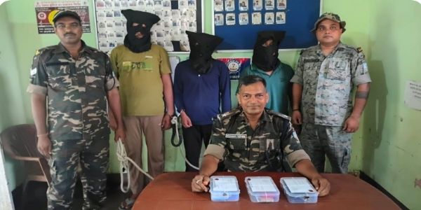 पुलिस ने साइबर गिरोह के तीन सदस्यों को किया गिरफ्तार
