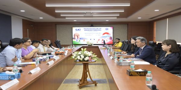 साई और त्सुकुबा विश्वविद्यालय के बीच एमओयू पर हस्ताक्षर