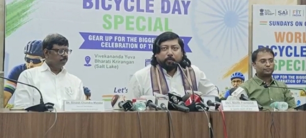 निशीथ प्रमाणिक खेल मंत्री