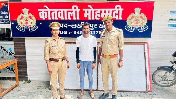 पुलिस हिरासत में आरोपी साहिल