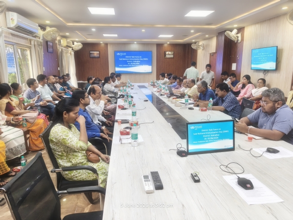 राष्ट्रीय टीकाकरण दिवस की तैयारियों की समीक्षा, कोकराझार में 1.21 लाख से अधिक बच्चों को पोलियो खुराक देने का लक्ष्य