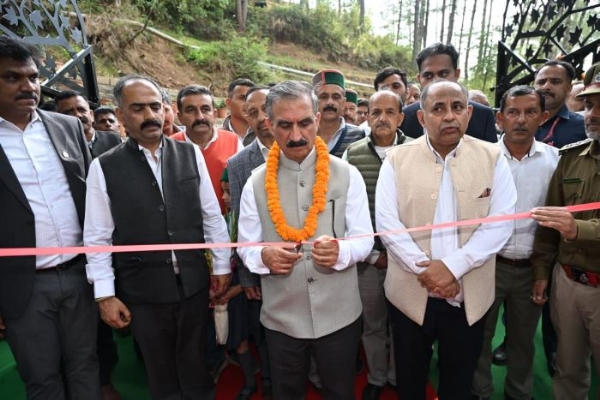 कमियाना हिल टॉप नेचर ट्रेल के प्रथम चरण का किया लोकार्पण करते मुख्यमंत्री सुक्खू। कमियाना हिल टॉप नेचर ट्रेल के प्रथम चरण का किया लोकार्पण करते मुख्यमंत्री सुक्खू।