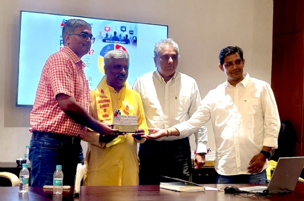 पीआरसीआई जयपुर चैप्टर की मासिक बैठक में छात्र कल्याण और राष्ट्रीय एवं अंतर्राष्ट्रीय विस्तार विस्तृत चर्चा