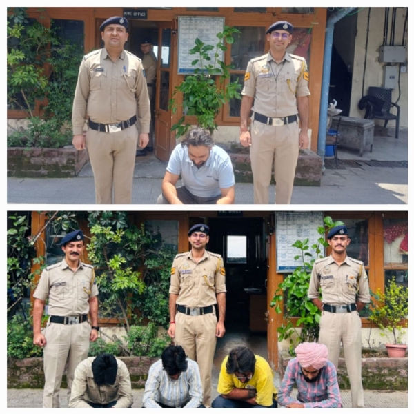 शिमला में चिट्टा तस्करी में गिरफ्तारी शिमला में चिट्टा तस्करी में गिरफ्तारी