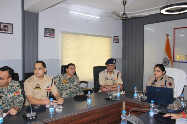 SSP Mohita Sharma conducted a comprehensive review of security preparations. SSP Mohita Sharma conducted a comprehensive review of security preparations.