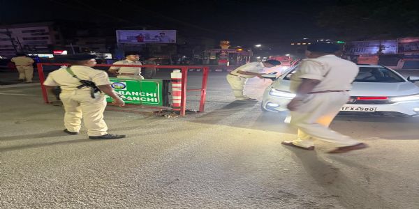 रांची में ट्रैफिक नियम तोड़ने वालों पर कार्रवाई, आठ दिन में काटे गए 3,775 चालान