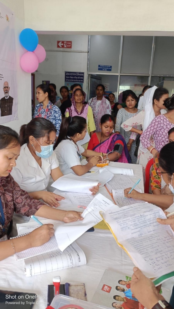 कामरूप महानगर जिले में प्रधानमंत्री सुरक्षित मातृत्व अभियान (PMSMA) के 10 वर्ष पूर्ण होने पर विशेष कार्यक्रम आयोजित कामरूप महानगर जिले में प्रधानमंत्री सुरक्षित मातृत्व अभियान (PMSMA) के 10 वर्ष पूर्ण होने पर विशेष कार्यक्रम आयोजित