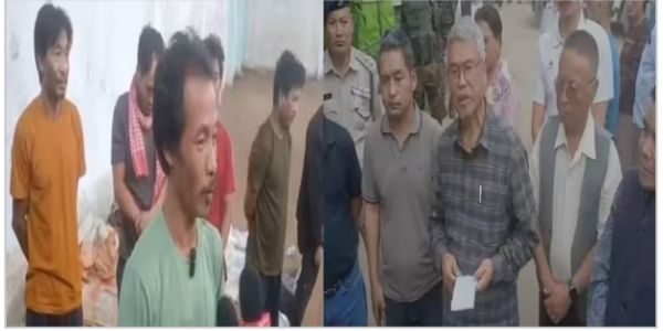मणिपुर में 14 कुकी बंदियों की रिहाई का मुहूर्त। मणिपुर में 14 कुकी बंदियों की रिहाई का मुहूर्त।