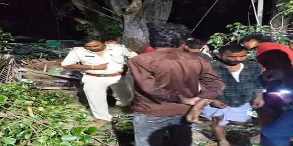 प्रशासन और स्थानीय लोगों पीपल के पेड़ कच्चे मकान के ऊपर से हटाते हुए प्रशासन और स्थानीय लोगों पीपल के पेड़ कच्चे मकान के ऊपर से हटाते हुए