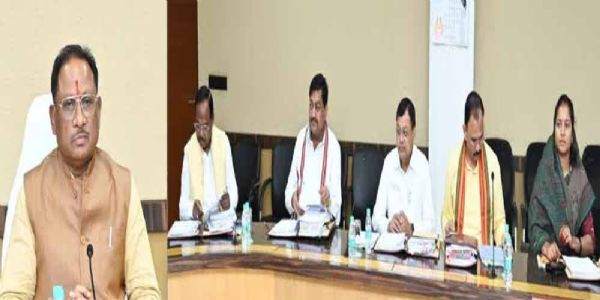 छत्तीसगढ़  में साय कैबिनेट की बैठक आज