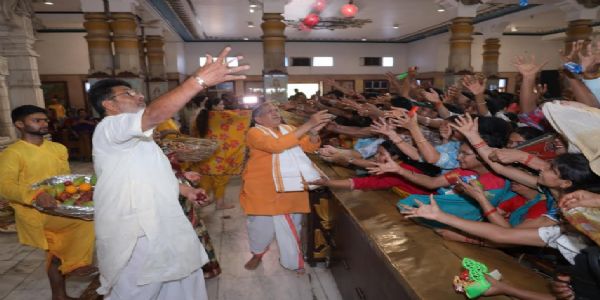अधिकमास में श्रीकृष्ण जन्मभूमि पर नन्दोत्सव की धूम