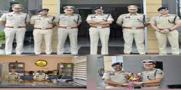बद्रीनारायण मीणा ने बस्तर रेंज के पुलिस महानिरीक्षक का पदभार किया ग्रहण