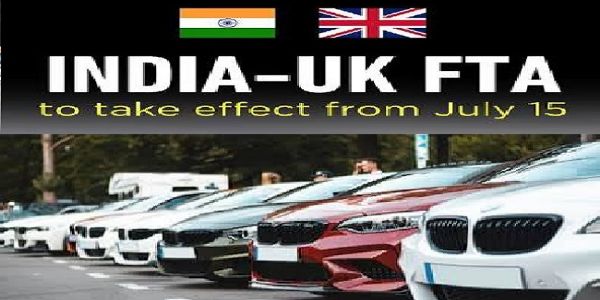भारत-ब्रिटेन एफटीए के लोगो का प्रतीकात्मक चित्र भारत-ब्रिटेन एफटीए के लोगो का प्रतीकात्मक चित्र