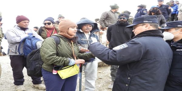 कैलास मानसरोवर यात्रा-2026 के तहत पहला जत्था। कैलास मानसरोवर यात्रा-2026 के तहत पहला जत्था।