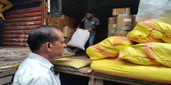 उज्जैन में प्रतिबंधित डेढ़ क्विंटल प्रतिबंधित पॉलीथिन जब्त