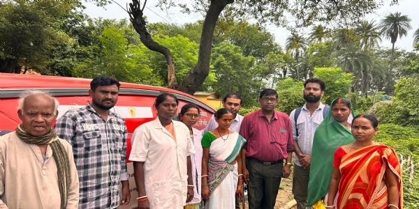उलीडीह के हाई रिस्क गांव में विशेष टीबी जांच शिविर, 110 लोगों की स्क्रीनिंग, दो संभावित मरीज मिले