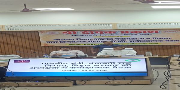 मंत्री ने पंचायती राज विभाग अंतर्गत क्रियान्वित योजनाओं का लिया जायजा