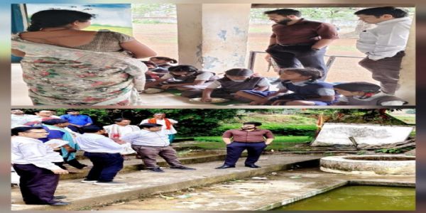 बिरहोर समुदाय के बीच पहुंचे जिपं सीईओ, आंगनबाड़ी और स्कूल का देखा सच