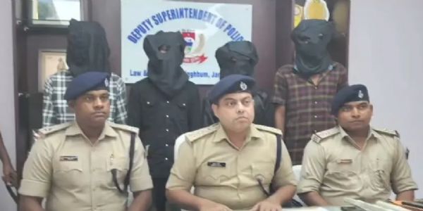 हत्या मामले में चार गिरफ्तार