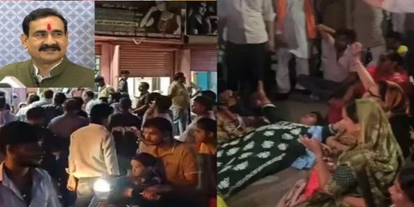मप्र के दतिया से नरोत्तम मिश्रा का टिकट कटने के बाद समर्थकों ने ग्वालियर-झांसी हाईवे किया जाम