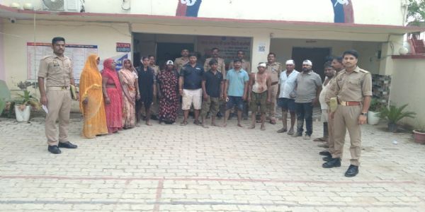 सुजानगंज पुलिस ने अलग-अलग मामलों में 19 लोगों को किया गिरफ्तार